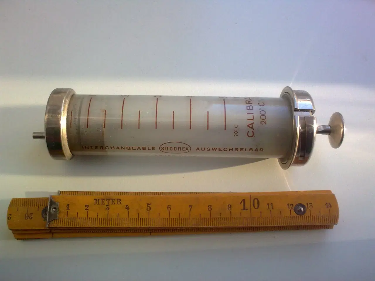 Billede 1 - Kirurgisk stål og glas fra Schweiz