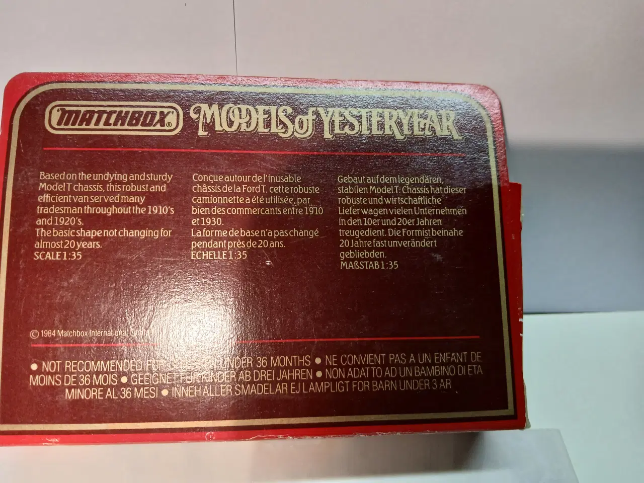 Billede 6 - MATCHBOX , MODELS FOR YESTERYEAR Y12.