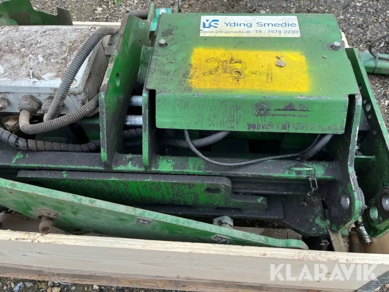 Billede 11 - Kamerastyring/sideforskydning til rækkerenser Garford Robocrop