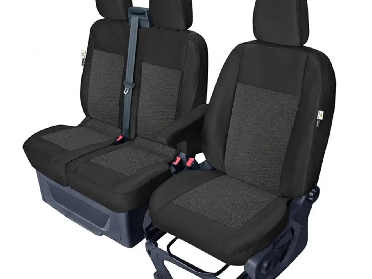 Billede 1 - Sædeovertræk 1+2 Ford Transit Custom 2012-2023