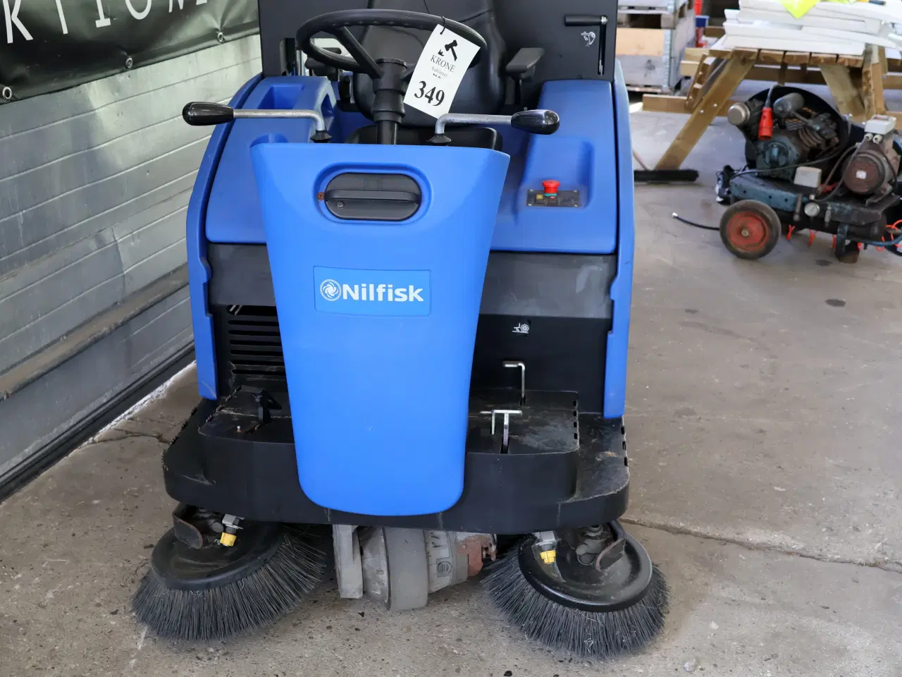 Billede 2 - Nilfisk floortec R870 fejemaskine