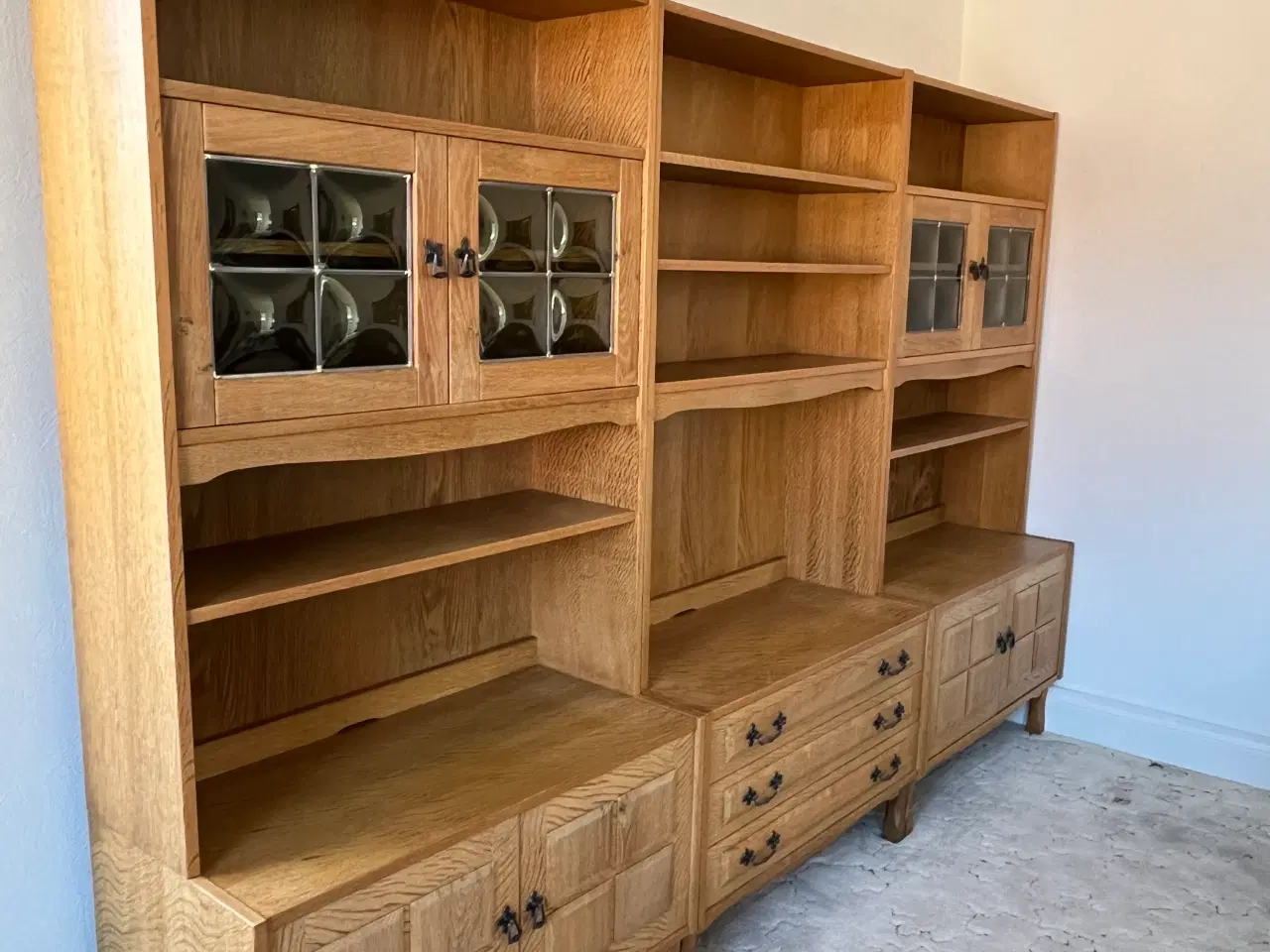 Billede 2 - Syret eg reol system