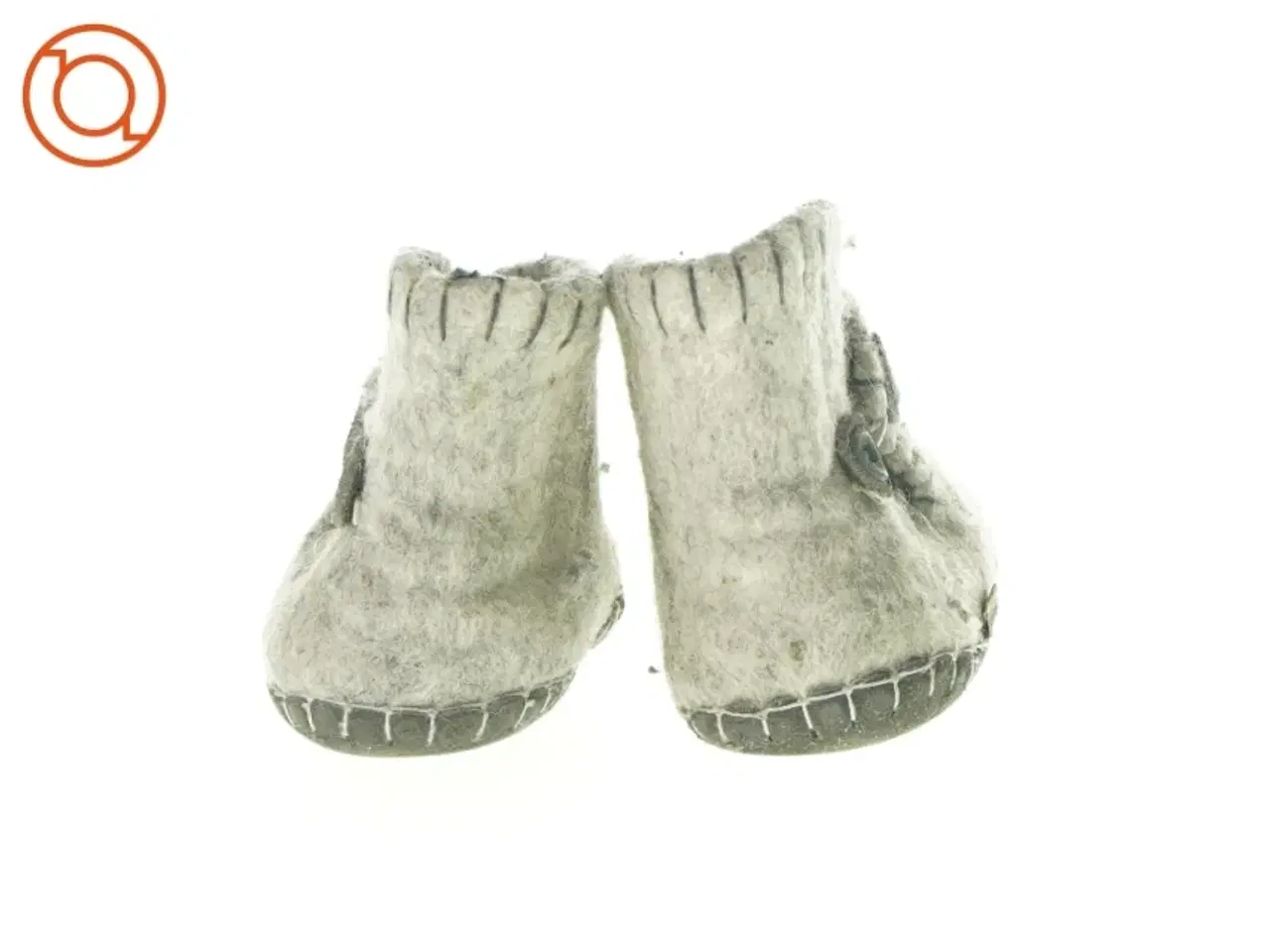 Billede 4 - Uld sutsko med edderkop og spindelvæv (str. 22)