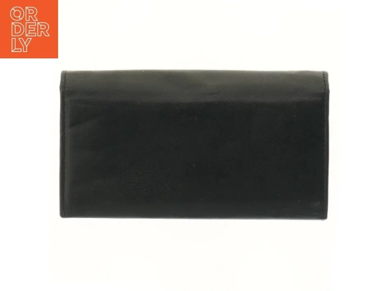 Billede 5 - Sort clutch taske med gulddetaljer (str. 18x10 cm)