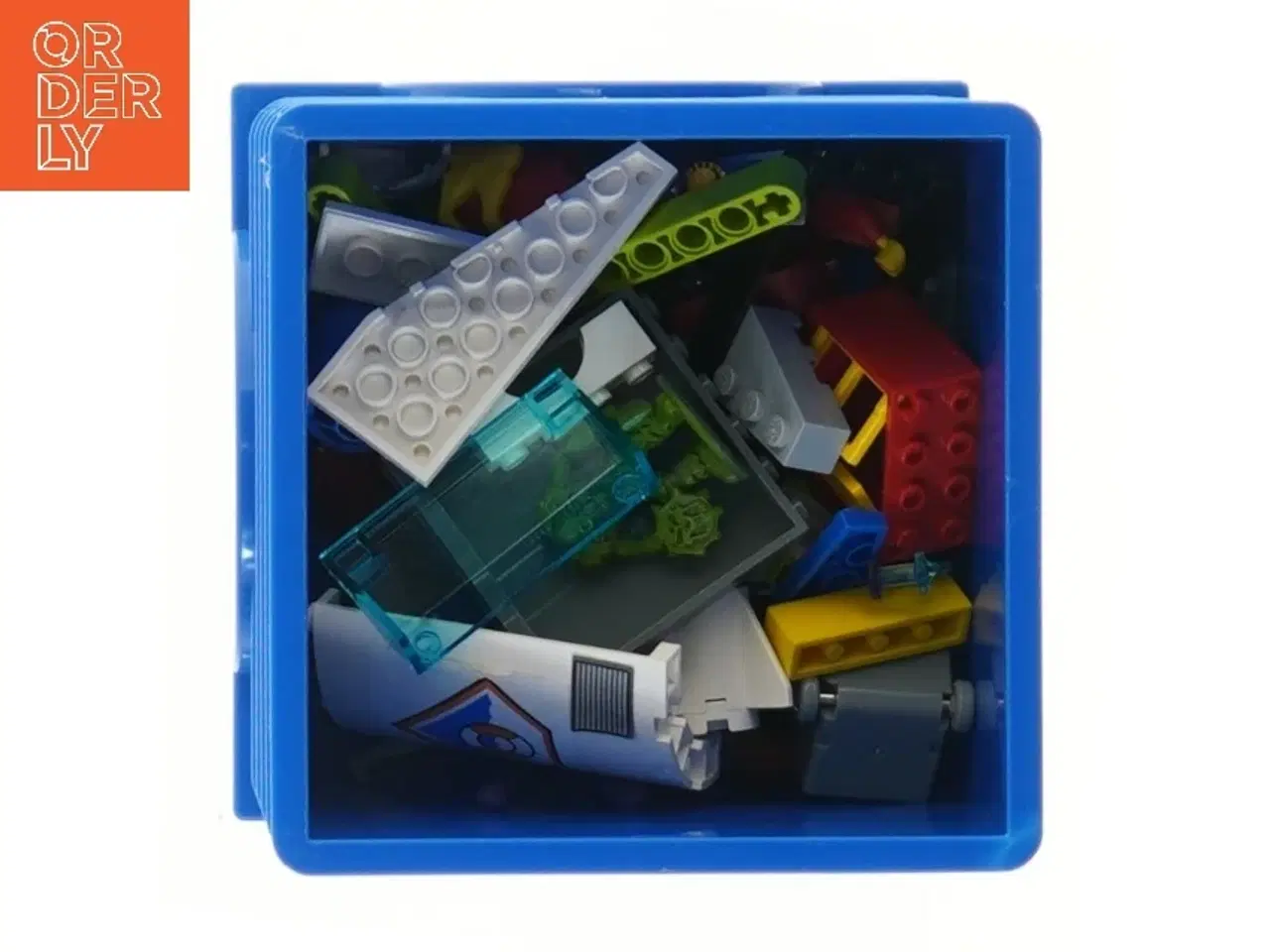 Billede 2 - LEGO klodser med opbevaringsboks fra LEGO (str. 15x12,5 cm)