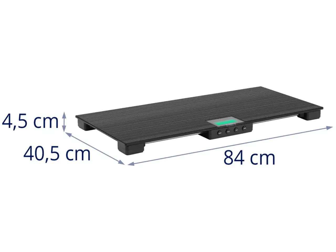 Billede 6 - Dyrevægt – 150 kg / 50 g – antirutsjemåtte – LCD