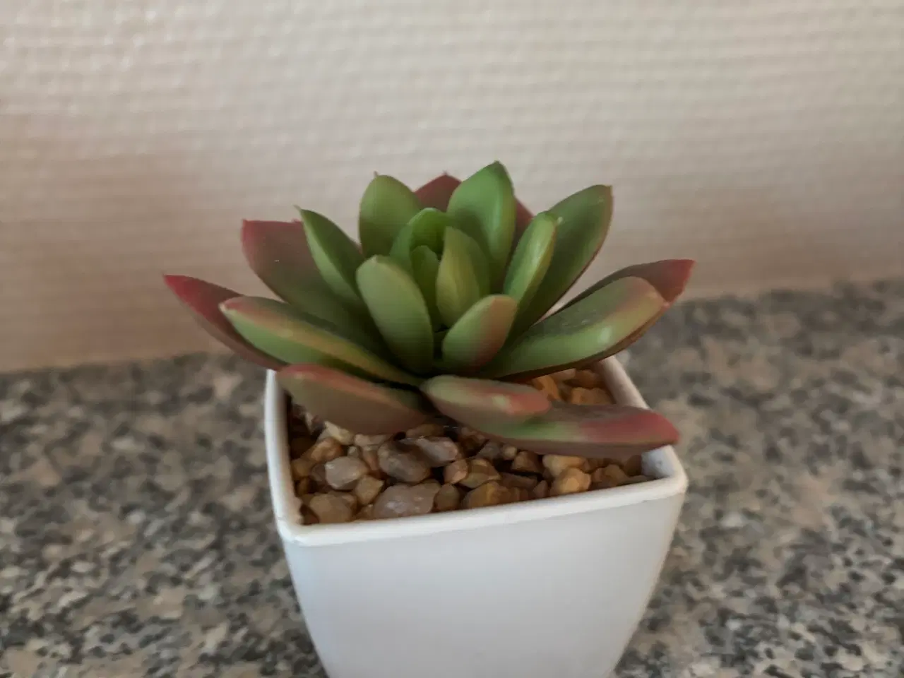 Billede 10 - 4 små plastik planter 