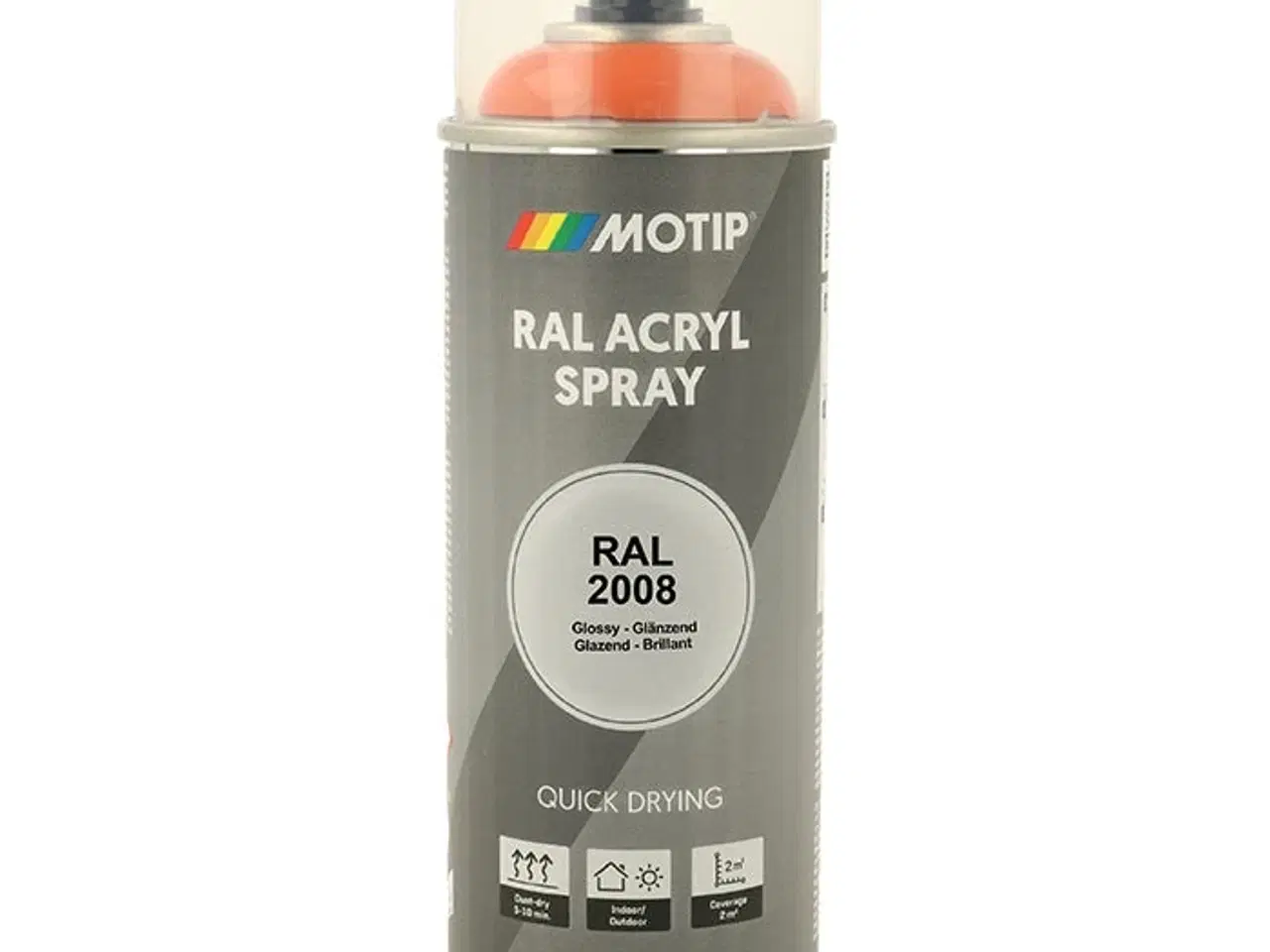 Billede 1 - Motip Ral 2008 high gloss light red orange