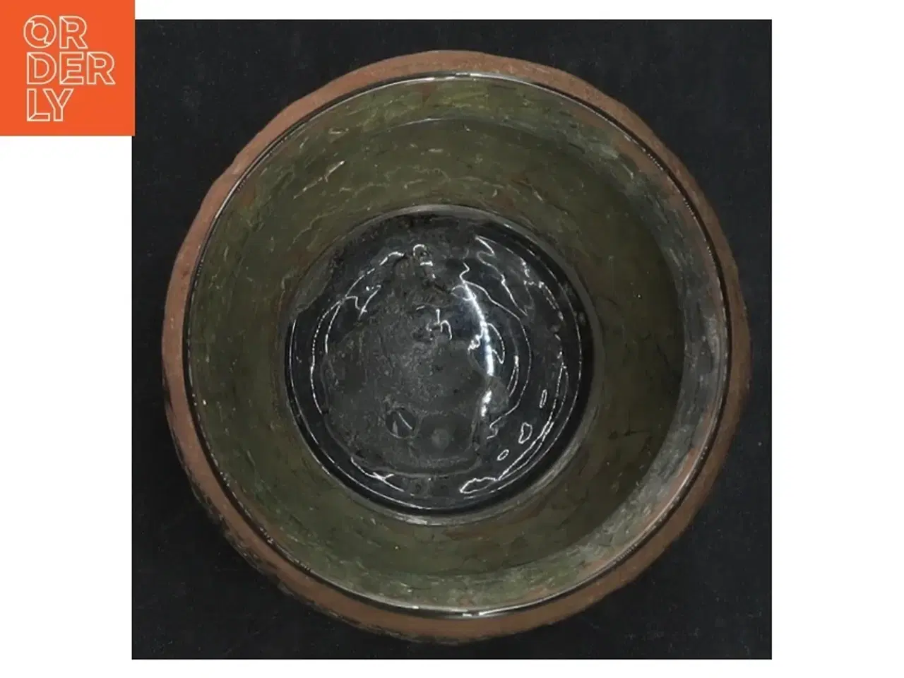 Billede 3 - Dekorativ Lisbeth Dahl glasmosaik vase lysestage (str. H. 8 cm ø. 7,5 cm)