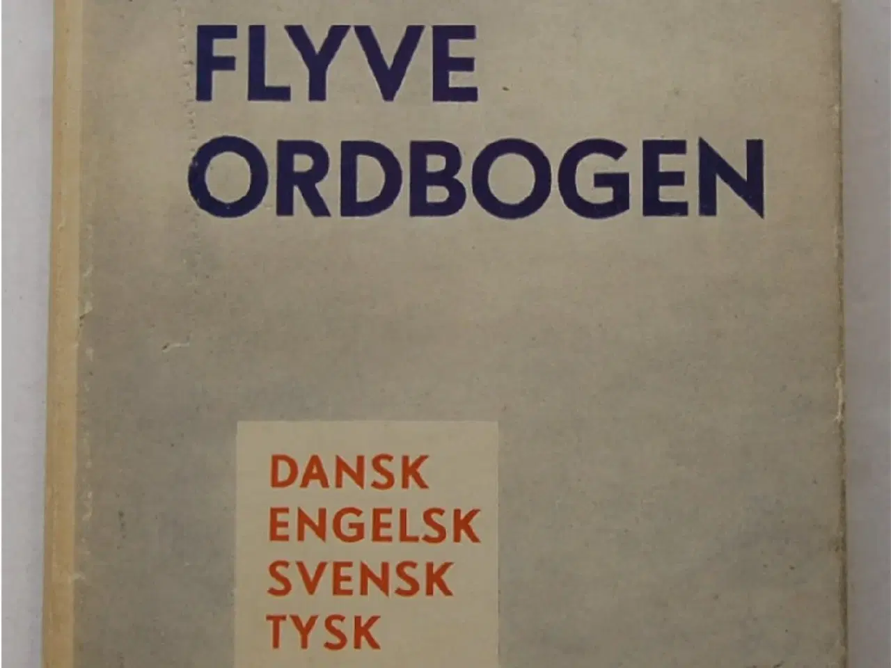 Billede 1 - FLYVEORDBOGEN på 4 sprog   John Foltmann