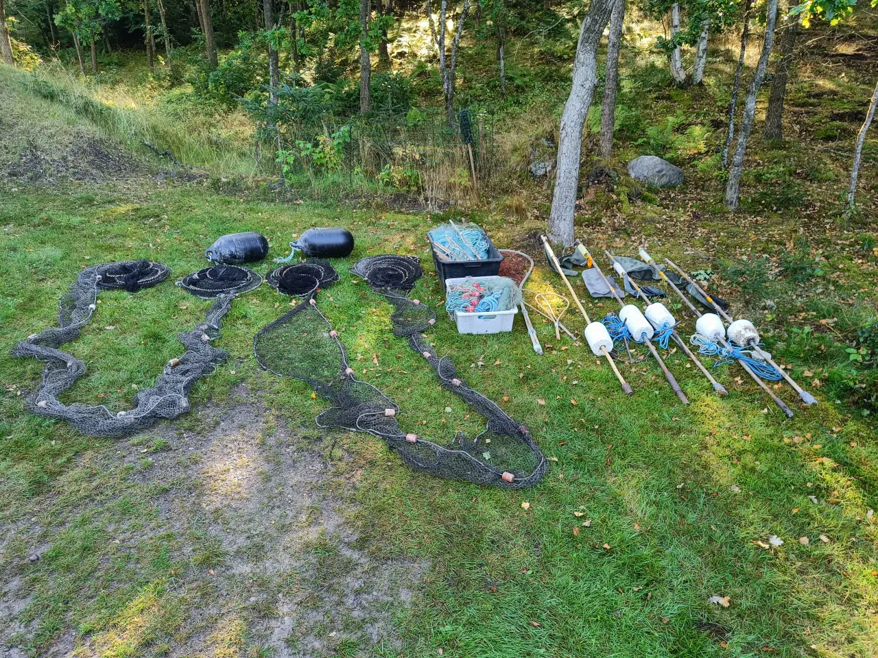 Billede 1 - Ørred garn og ruser
