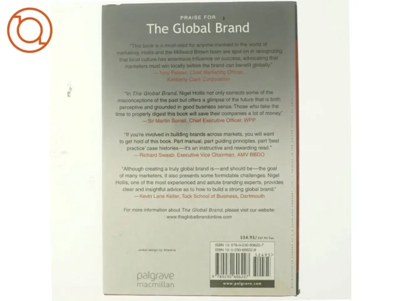 Billede 3 - The global brand : how to create and develop lasting brand value in the world market (Bog)