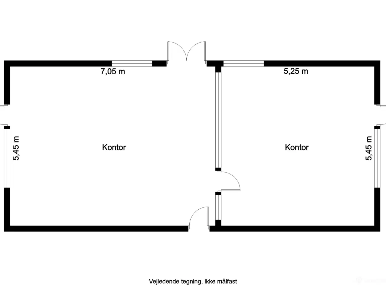 Billede 21 - Nyistandsatte kontorer fra 15-200 m2 på A.P.Møllers Allé - Gratis parkering samt adgang til ekslusivt mødelokale👍🏼