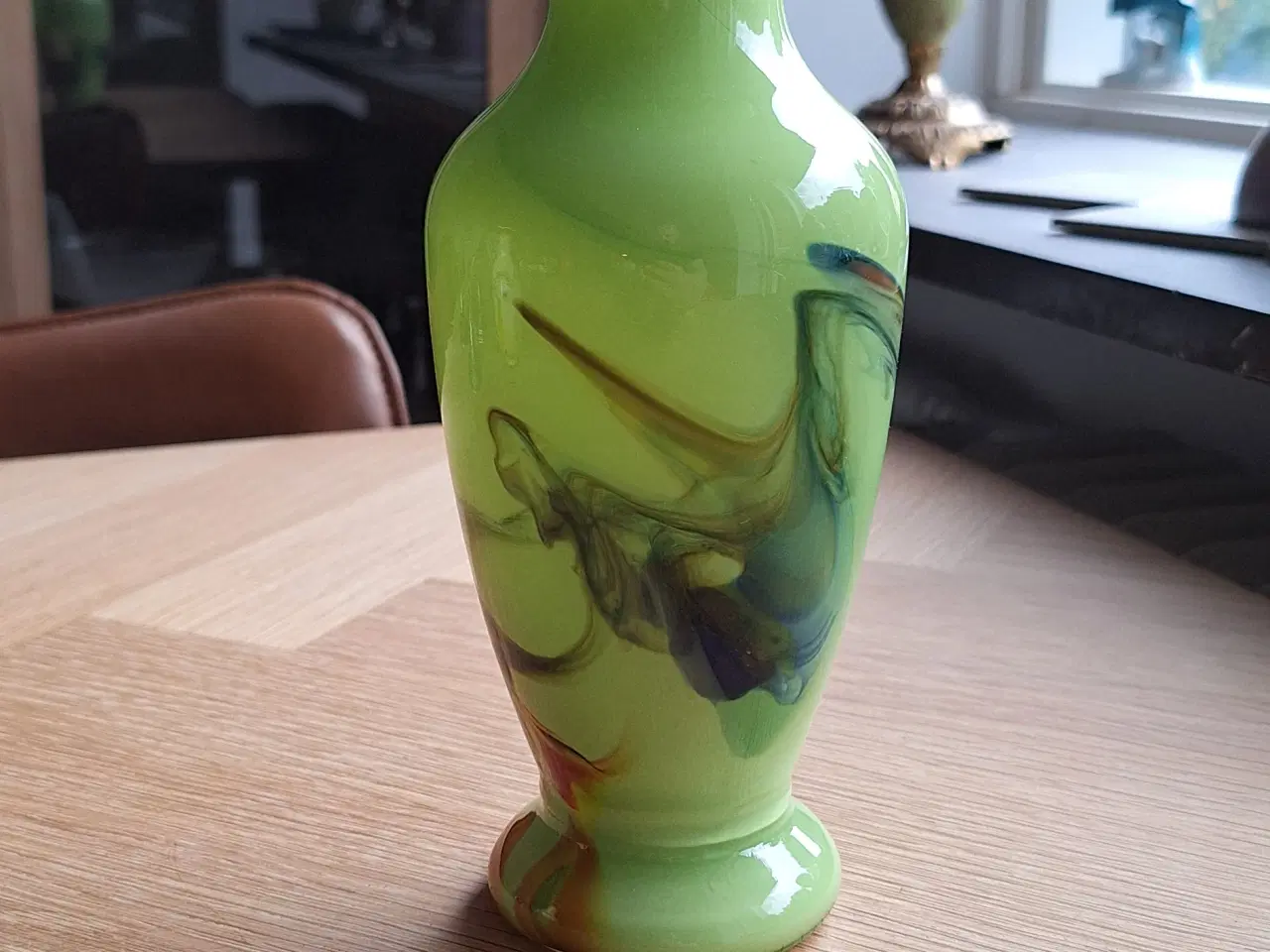 Billede 2 - Grøn Dalian vase