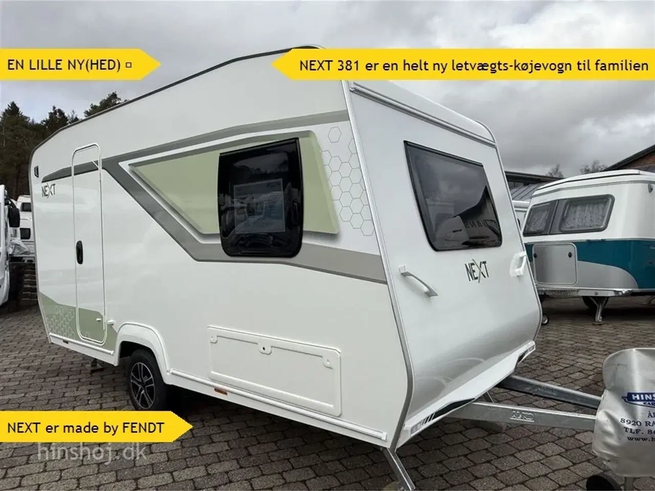 Billede 1 - 2026 - Fendt NEXT 381   Nyhed Fendt Next 381 2026 fra Hinshøj Caravan