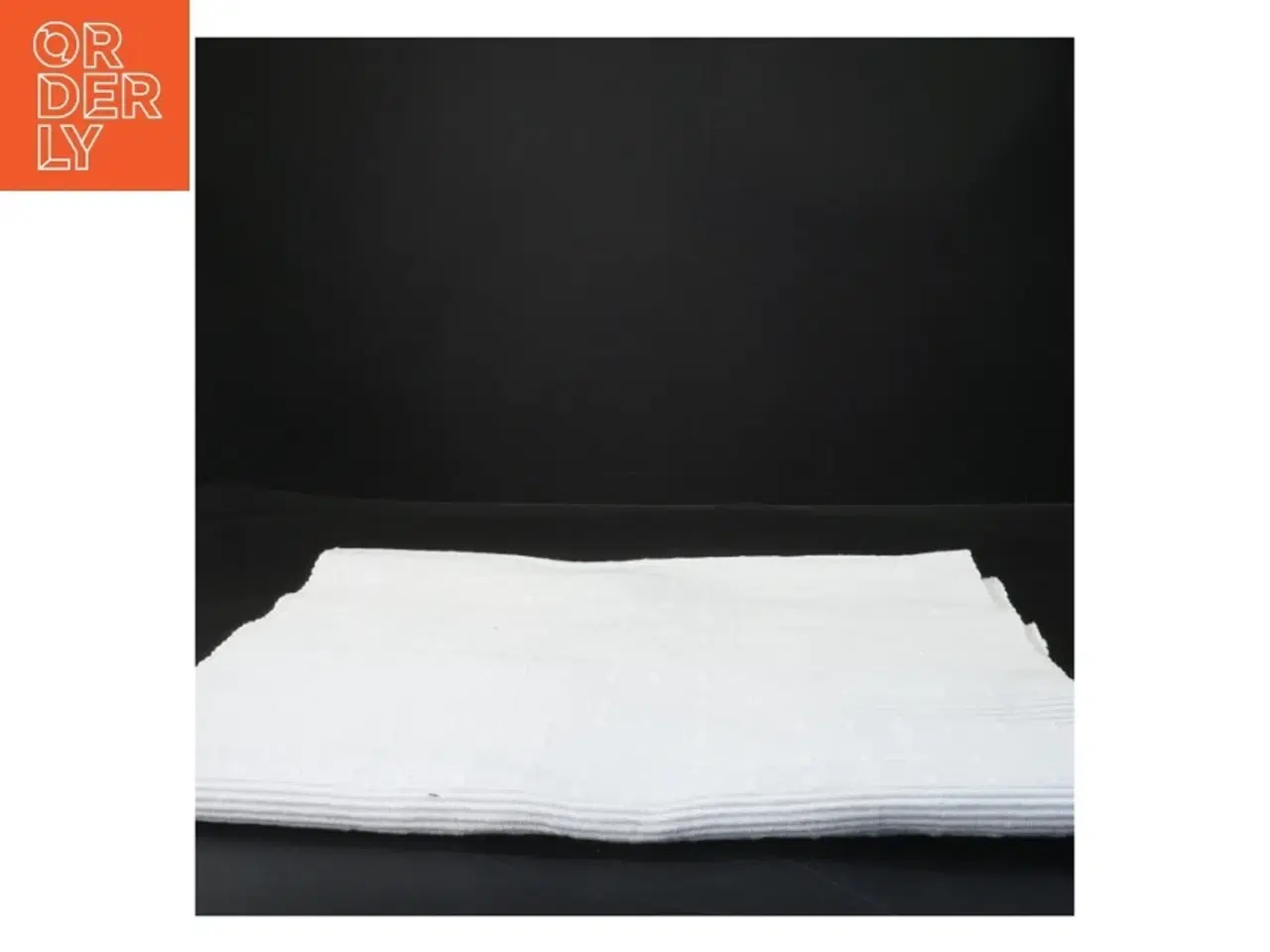 Billede 3 - Hvid bordløber  (str. 140x40 cm)