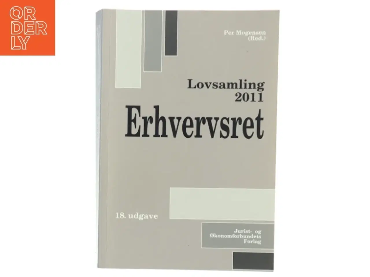 Billede 1 - Lovsamling 2011: erhvervsret af Per Mogensen (Bog)