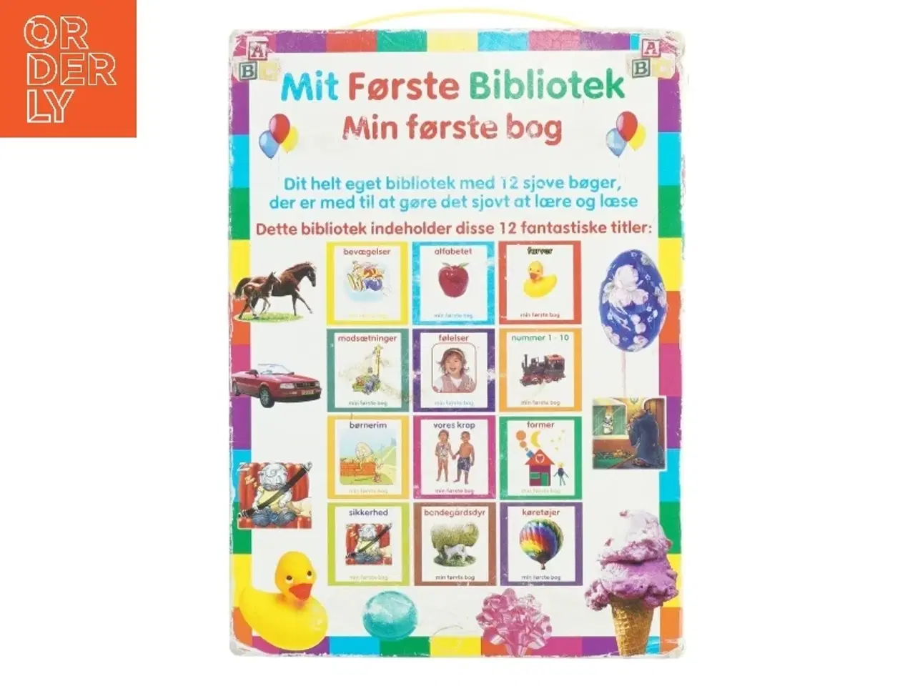 Billede 3 - Mit Første Bibliotek - Min første bog (Bog)