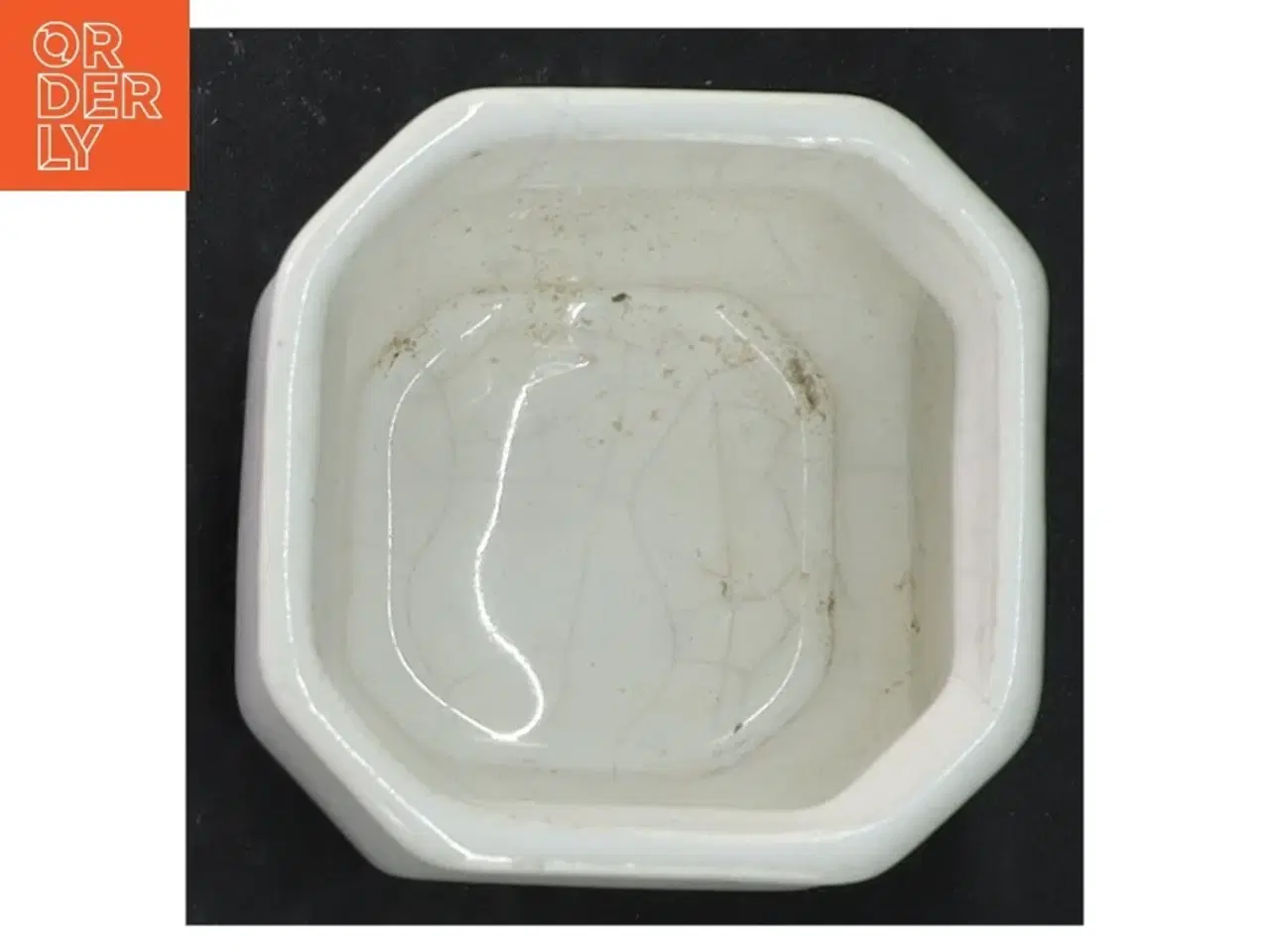 Billede 3 - Hvid keramik potte (str. Ø. 7 cm)