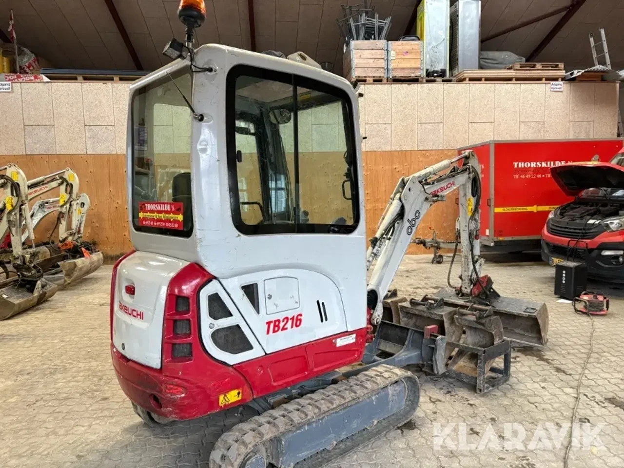Billede 4 - Gravemaskine Takeuchi TB216