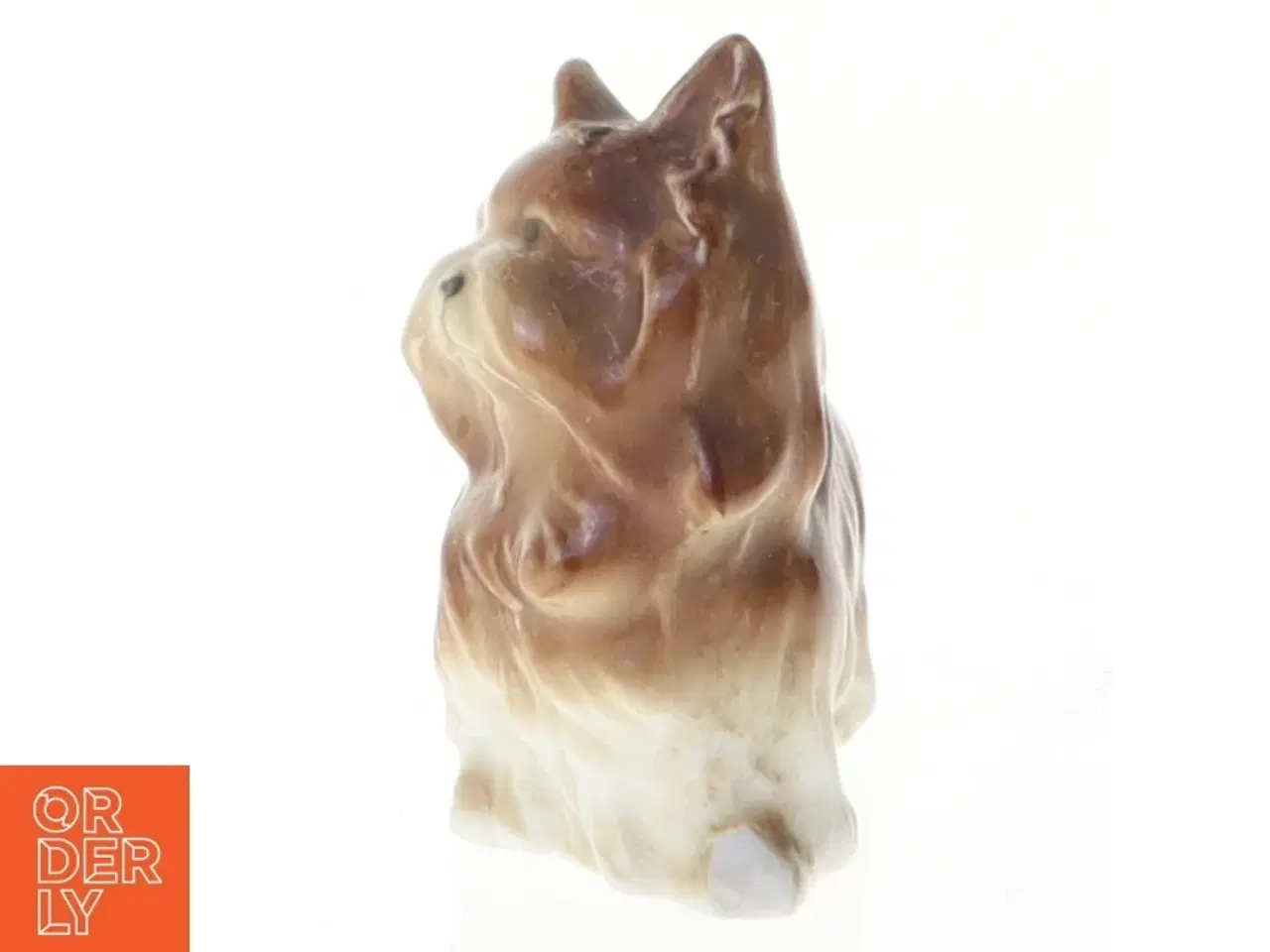 Billede 3 - Keramik Yorkshire Terrier hundefigur (str. 6 cm)