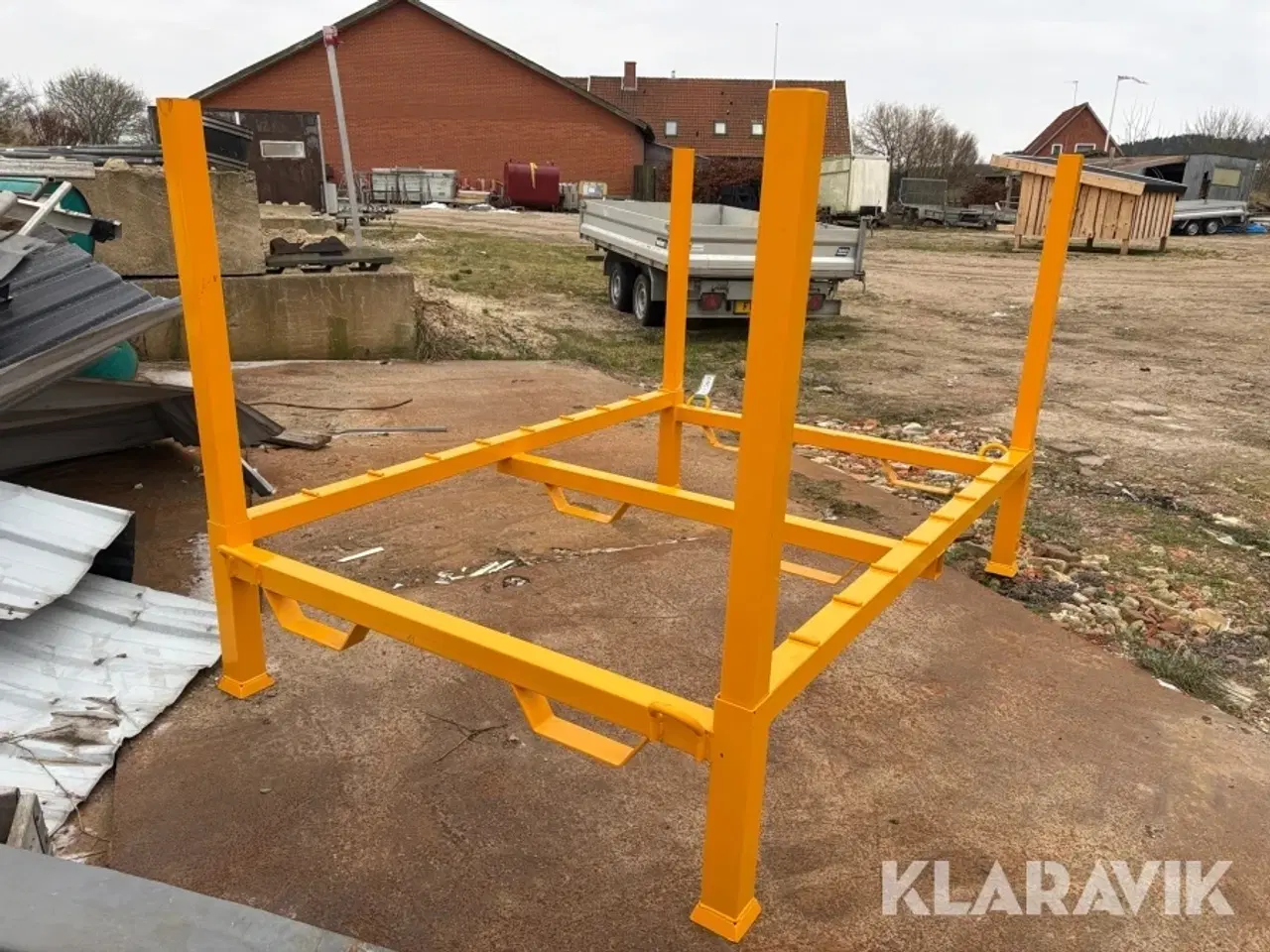 Billede 5 - Stativ til at holde festivals hegn.