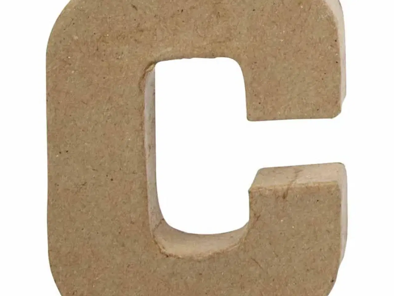 Billede 1 - Bogstav, C, H: 10 cm, B: 7,5 cm, tykkelse 1,7 cm, 1 stk.