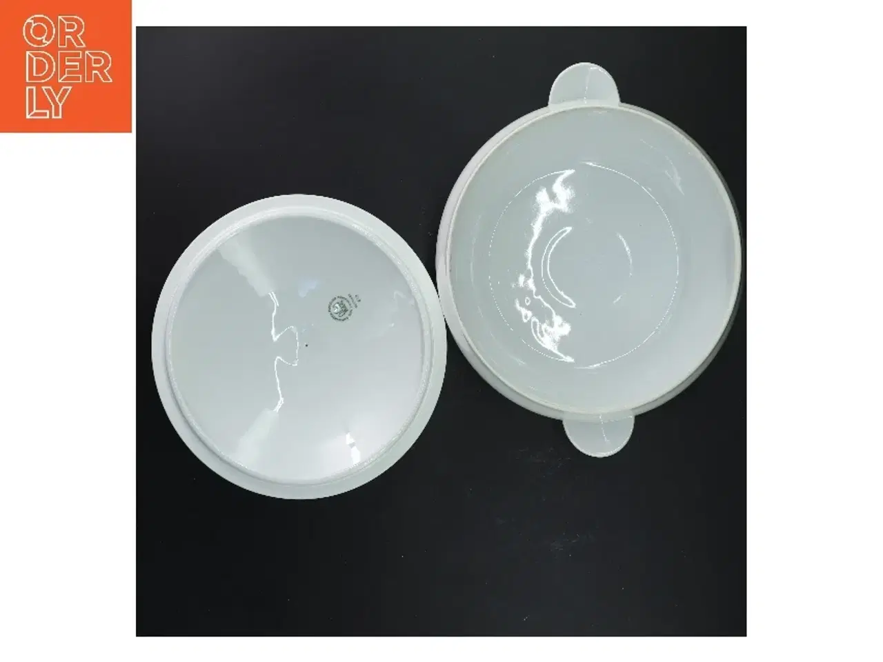 Billede 3 - Porcelænsterrin med låg fra B&G (str. Ø 20x16 cm)