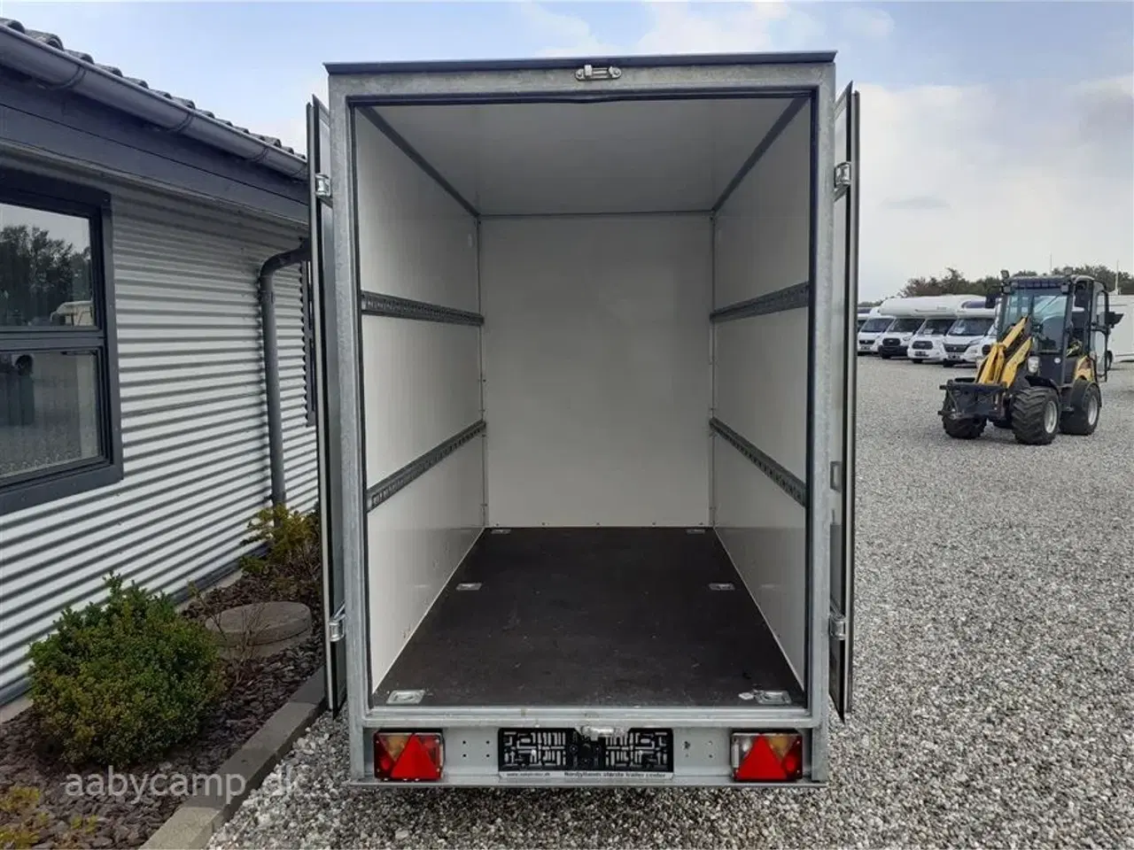 Billede 5 - 0 - Blyss Cargo F1326/180 m/døre   Sandwich Cargo trailer str. 262x135x180 cm med 2 døre Fin kvalitet