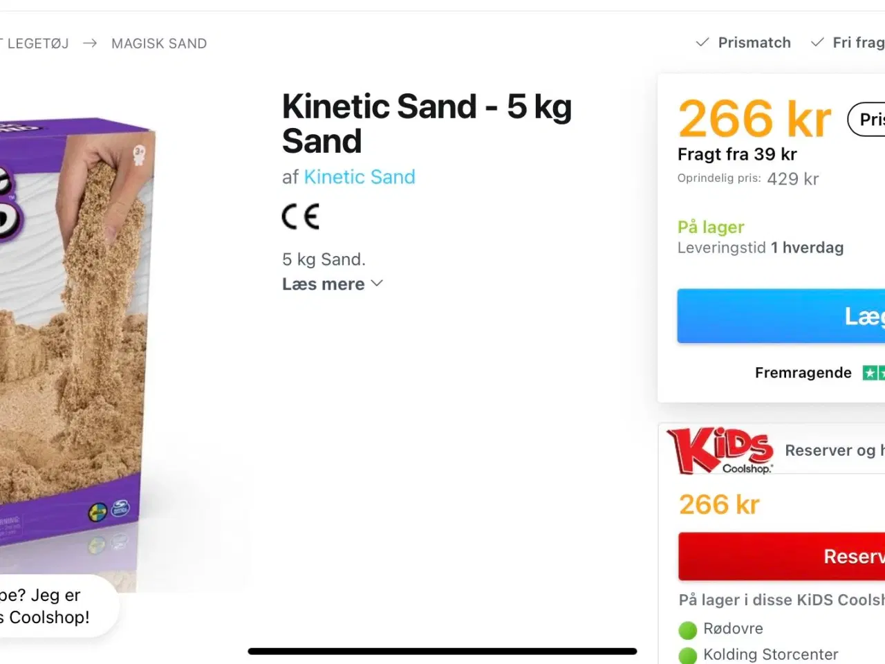 Billede 3 - Kinetic Sand 5 kg.