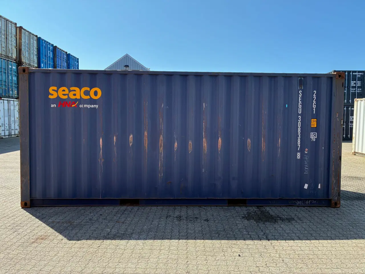 Billede 5 - 20 fods Container- ID: SEGU 308387-8