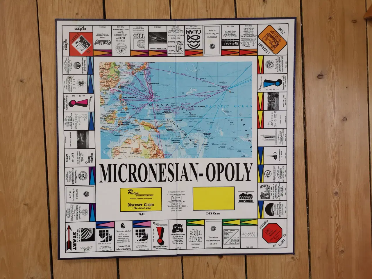 Billede 2 - Micronesian-opoly sjældent monopoly Brætspil