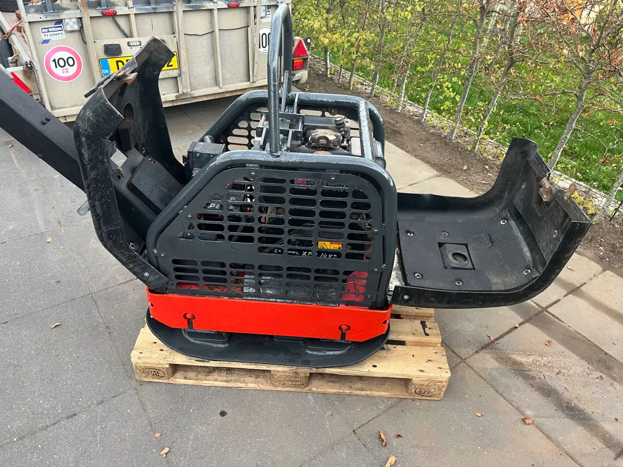 Billede 14 - Atlas Copco MV480 - 513kg diesel pladevibrator m.