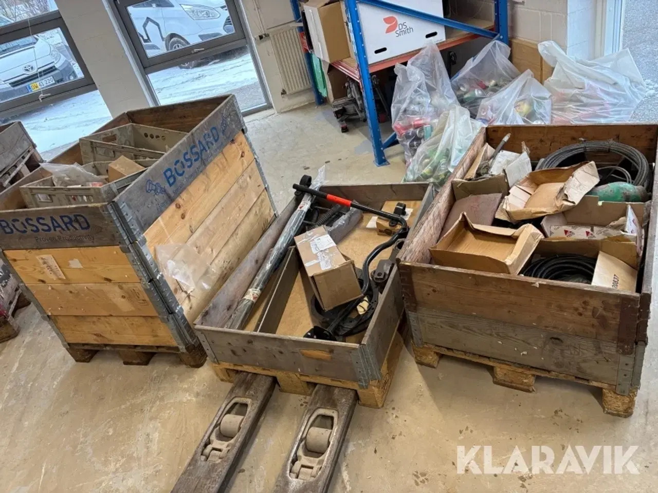 Billede 1 - 3paller blandet reservedele