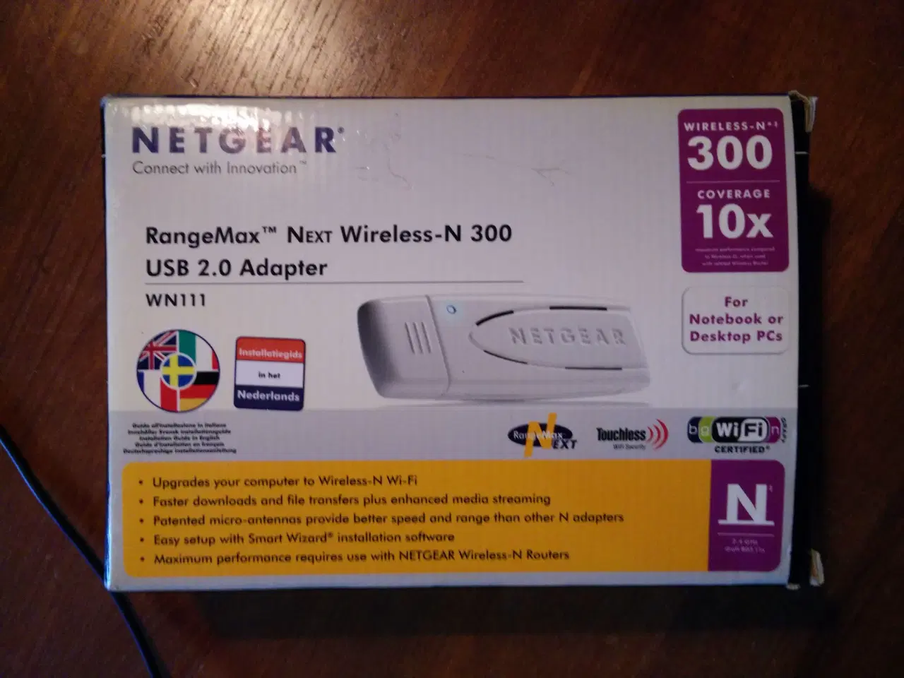 Billede 1 - Netgear RangeMax USB til Stærk Wi-Fi PC Bærbar