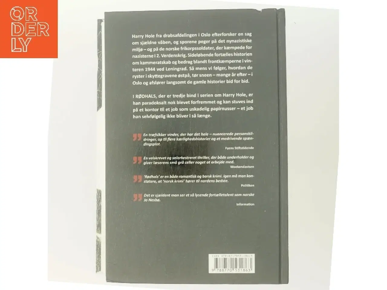 Billede 3 - Rødhals af Jo Nesbø (Bog)