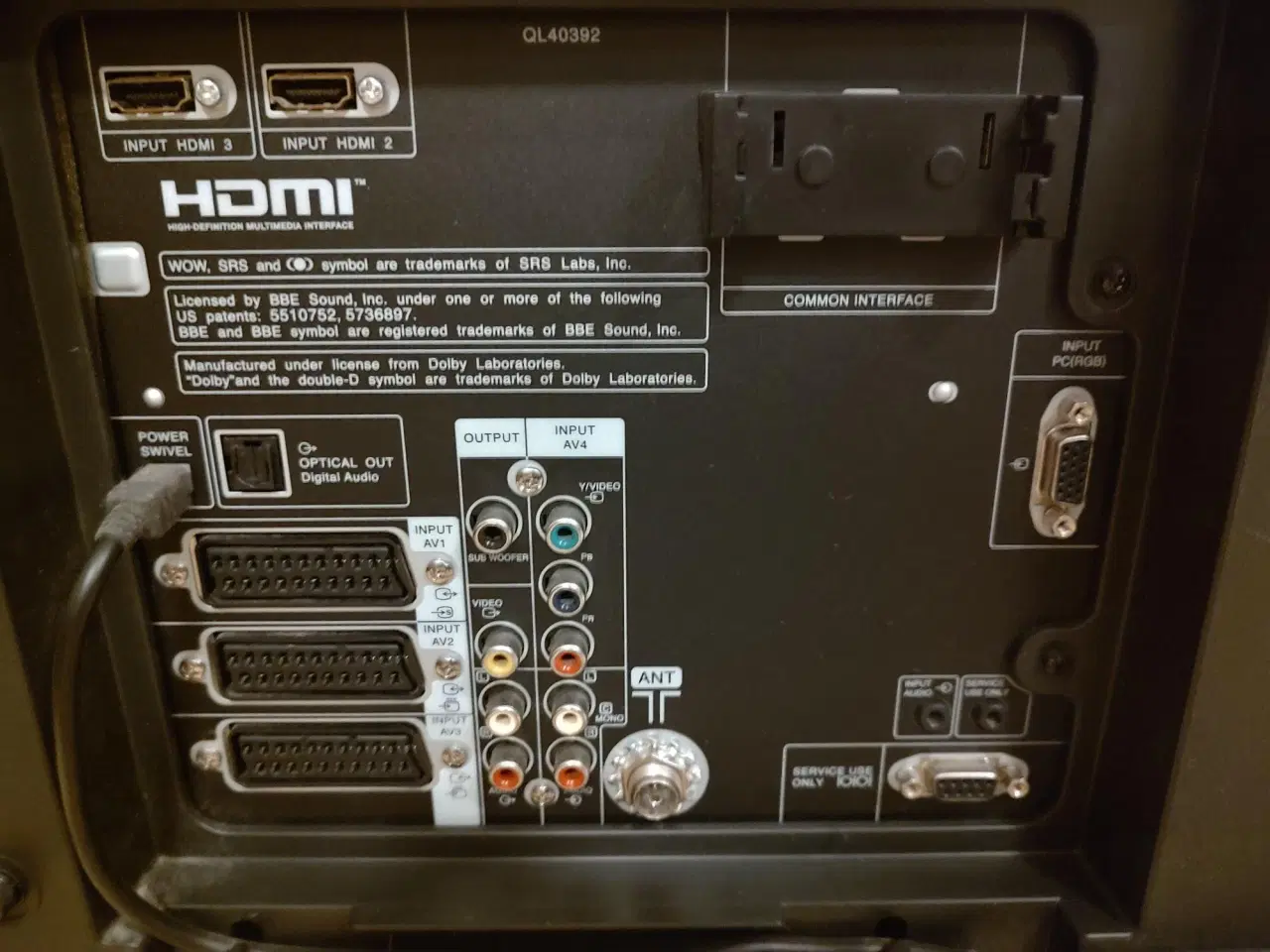 Billede 4 - LCD, Hitachi, L37x01E, 37"