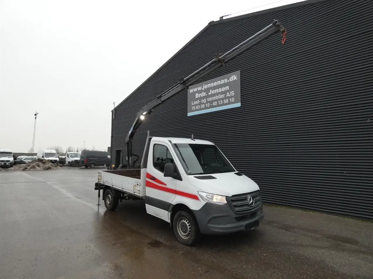 Billede 2 - Mercedes-Benz Sprinter 316 KRANBIL 2,1 CDI A2 RWD 163HK Ladv./Chas. Man.