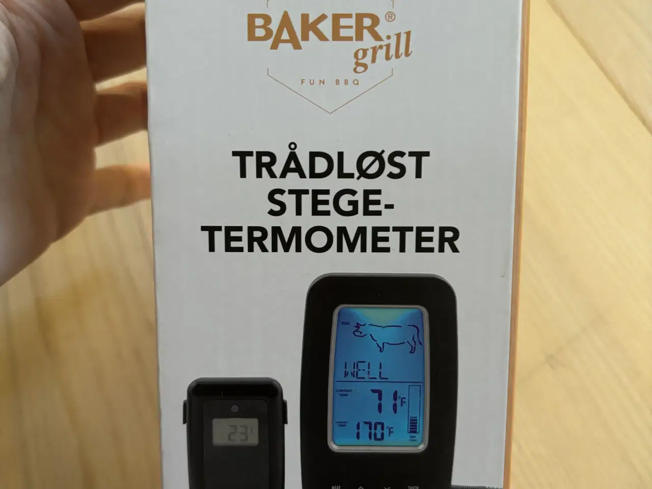 Billede 2 - Helt nyt Trådløst stegetermometer fra Baker Grill