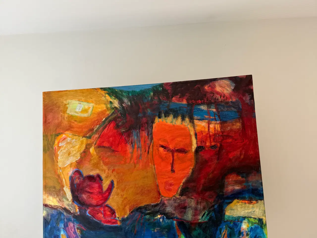 Billede 2 - Flot maleri måler 125*125cm. 