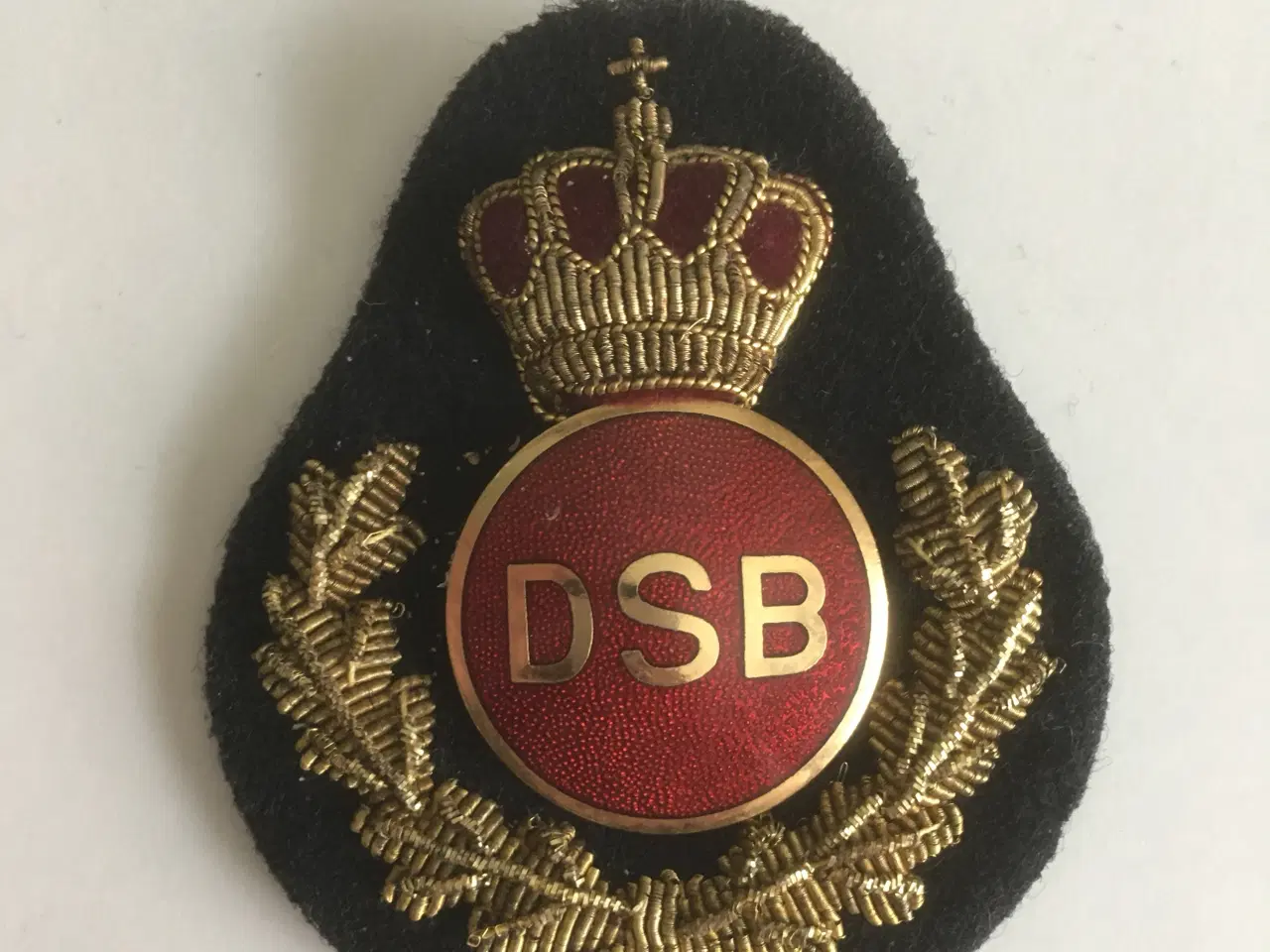 Billede 1 - dsb emblem kasket uniform 