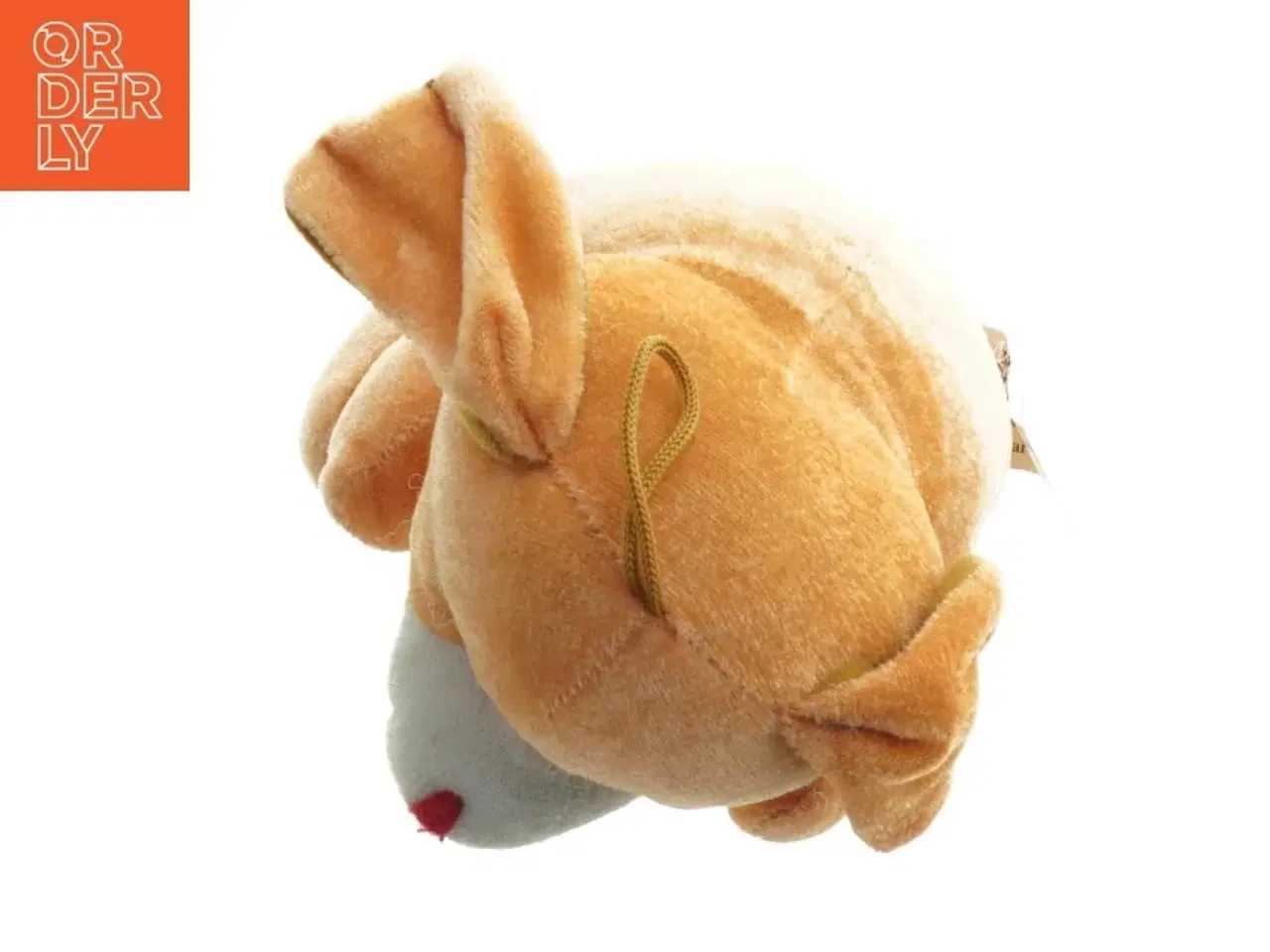 Billede 4 - Orange tøjdyr hund (str. 18 cm)