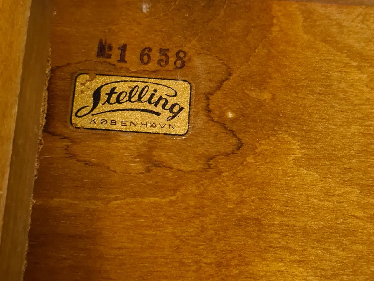 Billede 5 - Stelling retro træ æske