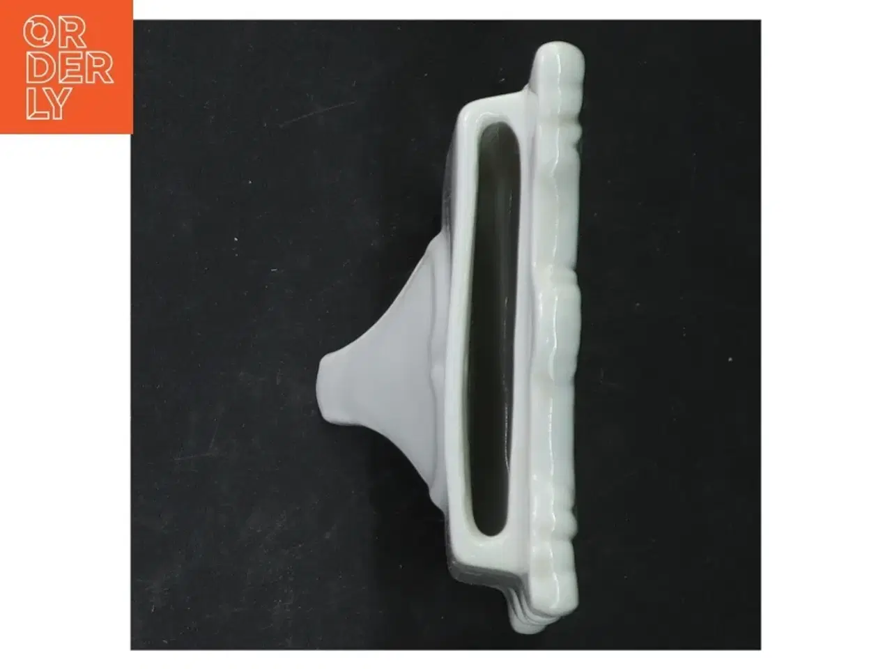 Billede 4 - Hvid porcelæns billedramme (str. 13x10 cm)