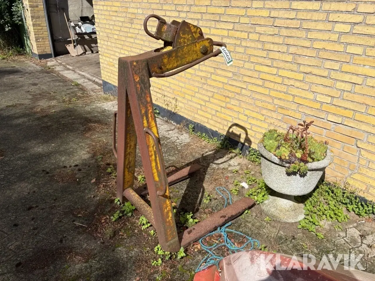 Billede 1 - Pallegafler til kran