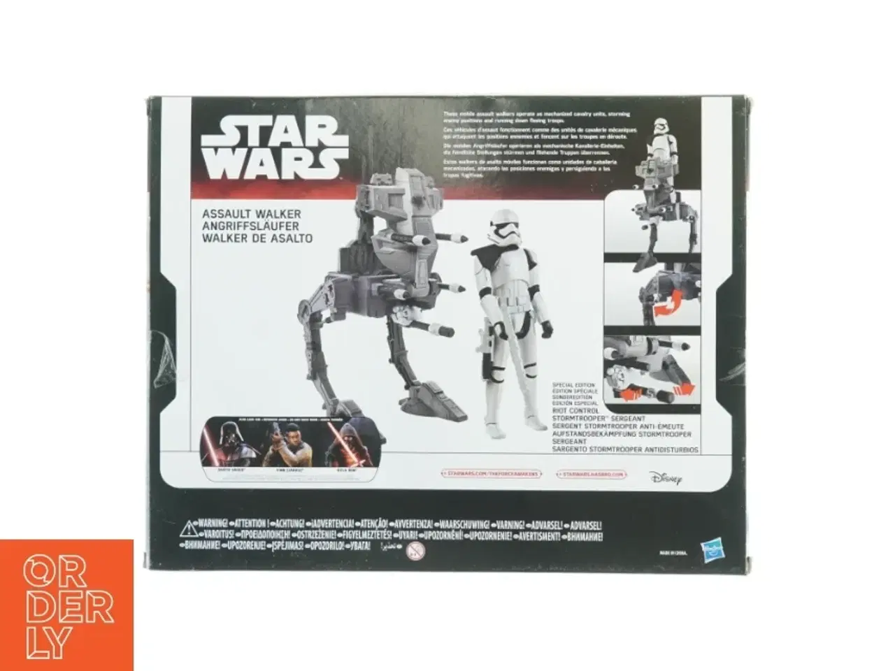 Billede 2 - Star Wars Assault Walker med figur fra Disney (str. 38 x 30 x 6,5 cm)