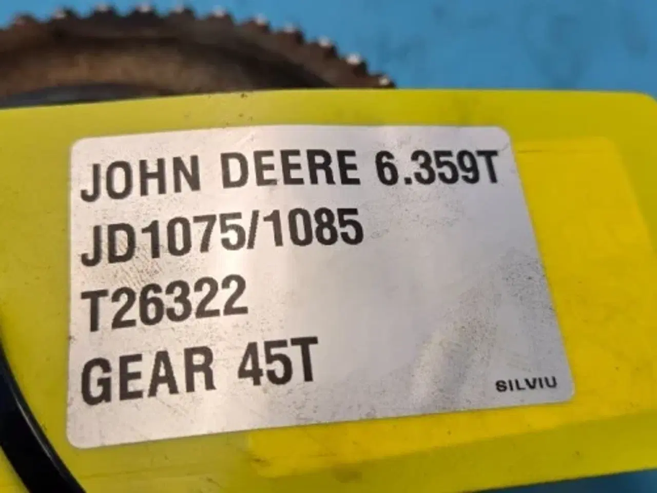 Billede 2 - John Deere 6359T Tandhjul T26322