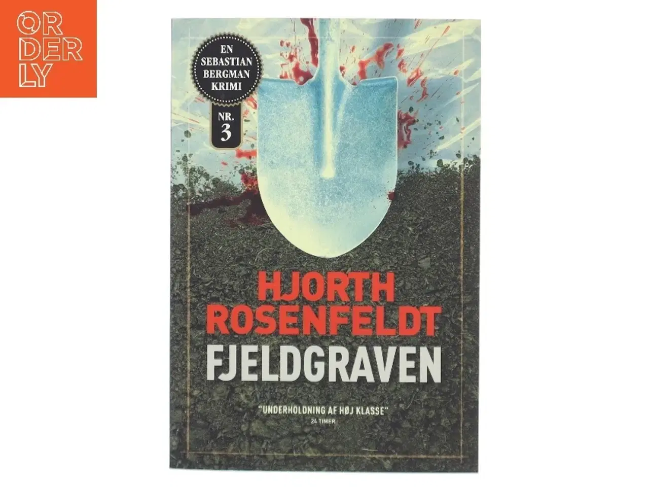 Billede 1 - Fjeldgraven : kriminalroman af Michael Hjorth (f. 1963-05-13) (Bog)