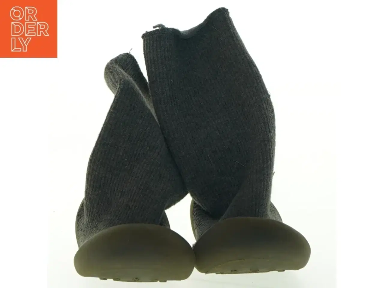 Billede 5 - Strikkede hjemmesko til baby (str. 11,5 cm)