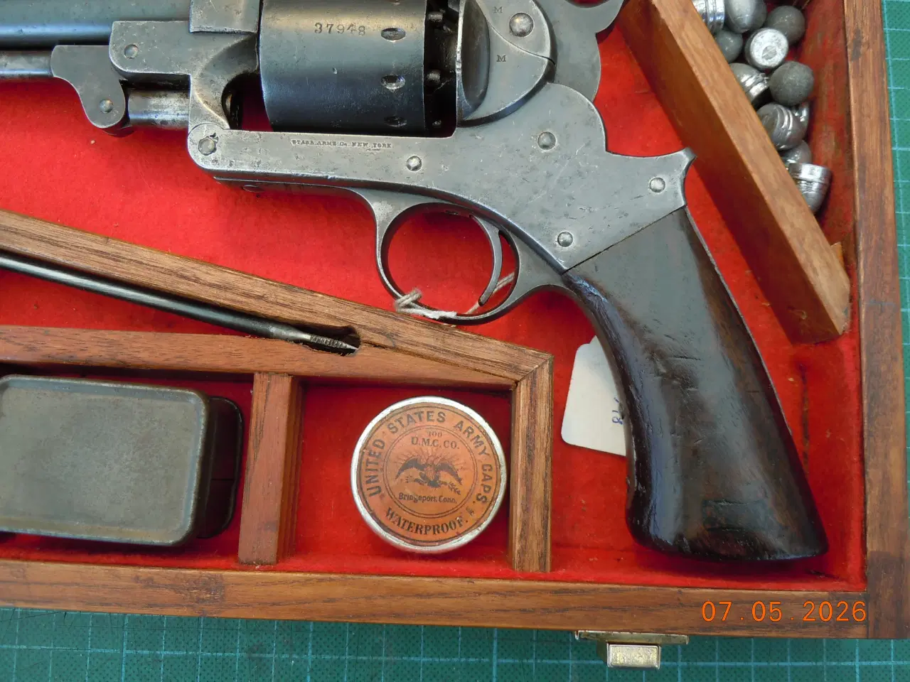Billede 4 - Starr 1863 U.S. Borgerkrigsrevolver i kasse.